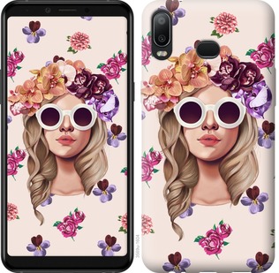 

Чехол Девушка с цветами v2 для Samsung Galaxy A6s 690571