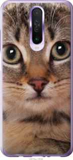 Чехол Полосатый котик для Xiaomi Redmi K30