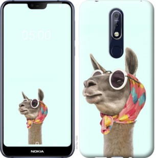 

Чохол Модна лама на Nokia 7.1 753474