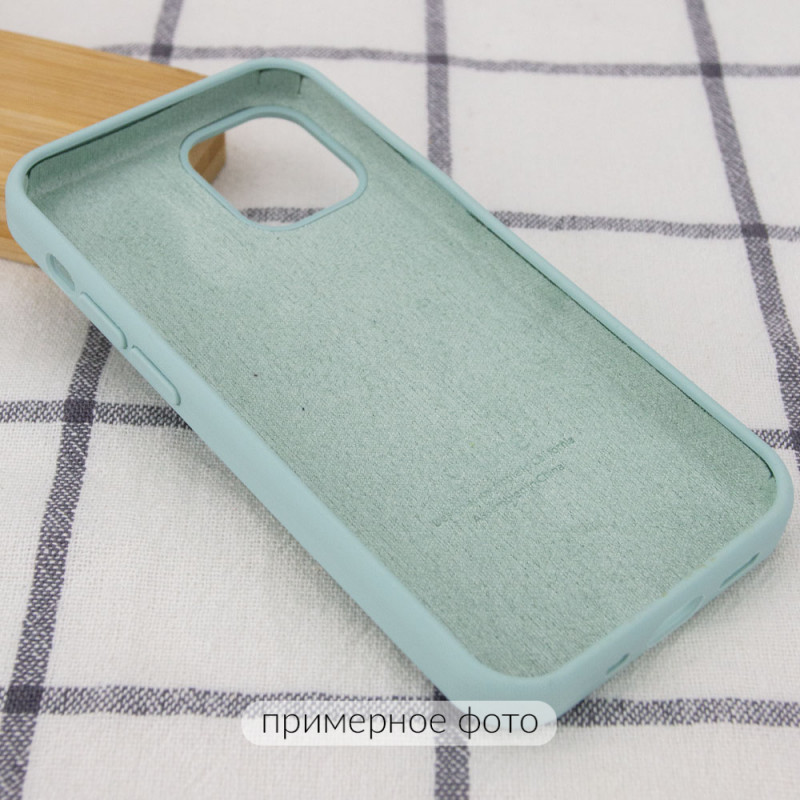 Фото Чехол Silicone Case Full Protective (AA) для Apple iPhone 16 Pro (6.3") (Бирюзовый / Turquoise) в магазине vchehle.ua