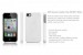 Кожаная накладка SGP (4 цвета) для iPhone 4 (белый) в магазине vchehle.ua