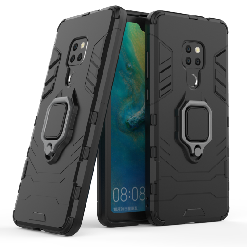 

Ударопрочный чехол Transformer Ring for Magnet для Huawei Mate 20 (Черный / Soul Black) 680951