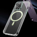 Чехол TPU+PC Colorful with Magnetic Safe для Apple iPhone 13 Pro Max (6.7") (Green) в магазине vchehle.ua