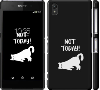 

Чехол Уставший кот для Sony Xperia Z2 D6502/D6503 874311