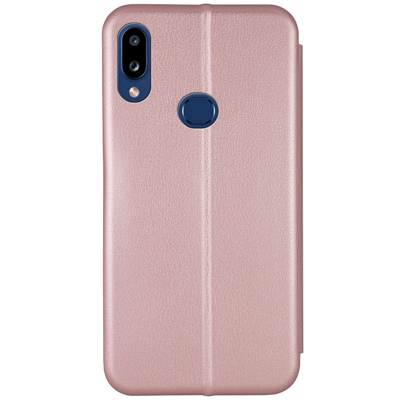 Фото Шкіряний чохол-книжка Classy на Samsung Galaxy A10s (Rose Gold) на vchehle.ua