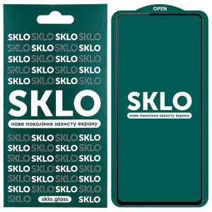 Защитное стекло SKLO 5D (full glue) для Realme 9 Pro