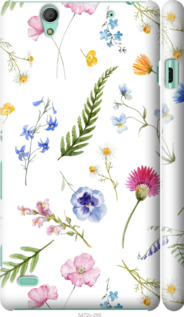 

Чехол Цветочный фон v2 для Sony Xperia C4 E5333 1440120