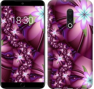 

Чохол Цветочная мозаика для Meizu 16 Plus 668731