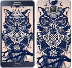 Чохол Узорчата сова на Samsung Galaxy A7 A700H