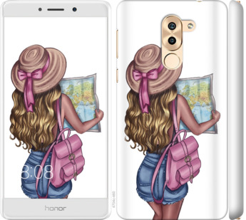 

Чохол Дівчина з картою на Huawei GR5 2017 923966
