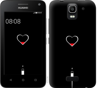 

Чехол Подзарядка сердца для Huawei Ascend Y3C 721495
