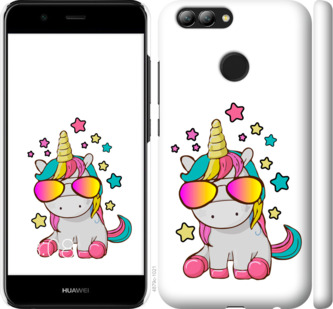 

Чохол Єдиноріг в окулярах на Huawei Nova 2 911846