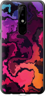 

Чехол Абстракция арт волны для Nokia 5.1 Plus 1400347