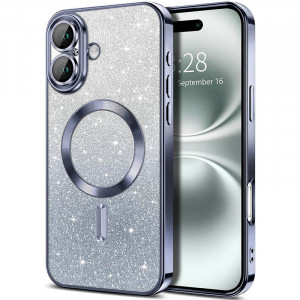 TPU чохол Delight case with Magnetic Safe з захисними лінзами на камеру на Apple iPhone 16 Plus (6.7")