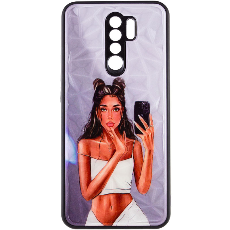 Фото TPU+PC чехол Prisma Ladies для Xiaomi Redmi 9 (Black in White) на vchehle.ua