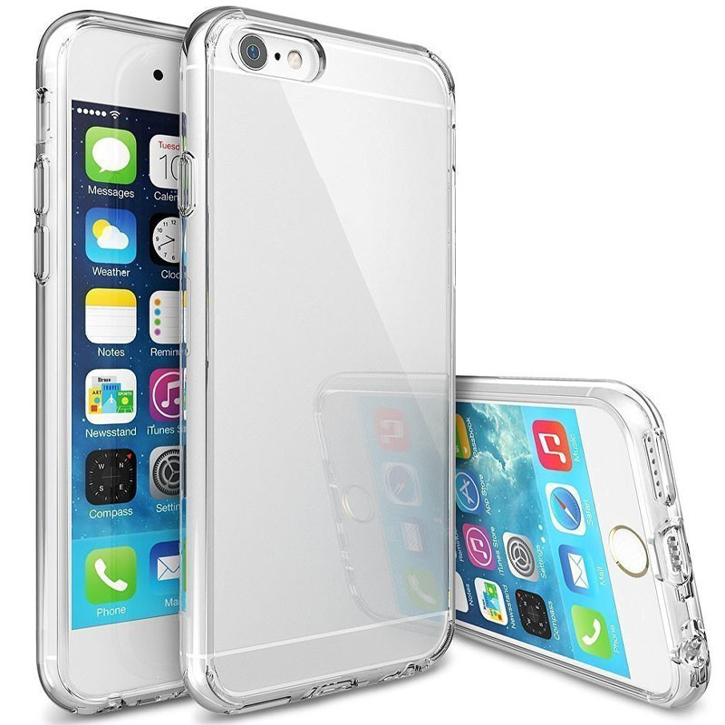 TPU чехол Epic Transparent 1,5mm для Apple iPhone 6/6s plus (5.5") (Бесцветный (прозрачный))