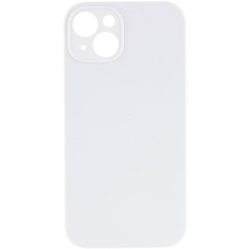 Чохол Silicone Case Full Camera Protective (AA) NO LOGO на Apple iPhone 15 Plus (6.7") (Білий / White)