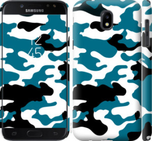 Чехол Камуфляж прозрачный фон для Samsung Galaxy J5 J530 (2017)