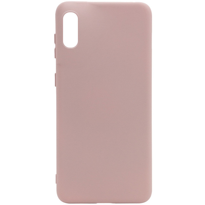 Уценка Чехол Silicone Cover Full without Logo (A) для Samsung Galaxy A02 (Дефект упаковки / Розовый / Pink Sand)