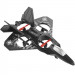 Самолет на радиоуправлении SCHE L0712 Aerobatic (with two remote controls) (Gray)