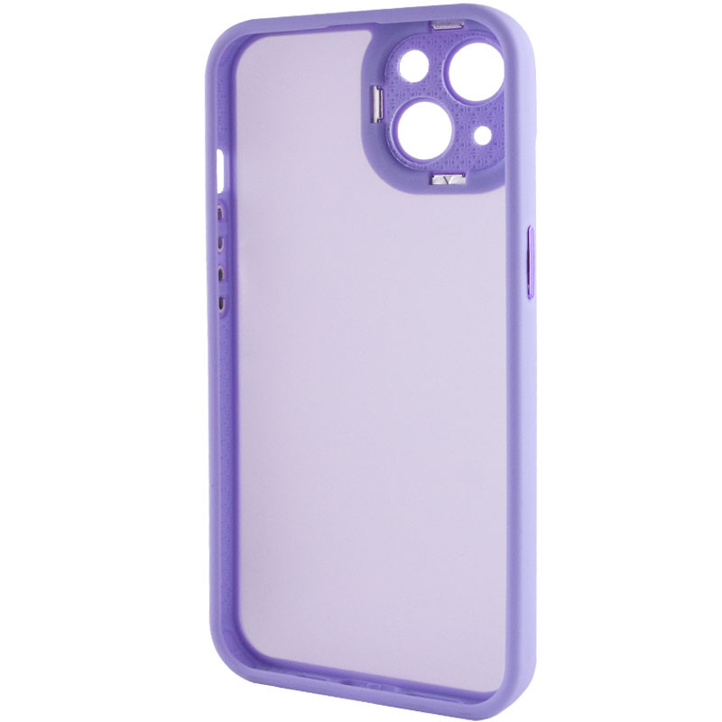 TPU+PC чохол Accent на Apple iPhone 13 (6.1") (White / Purple) в магазині vchehle.ua