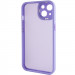 TPU+PC чохол Accent на Apple iPhone 13 (6.1") (White / Purple) в магазині vchehle.ua