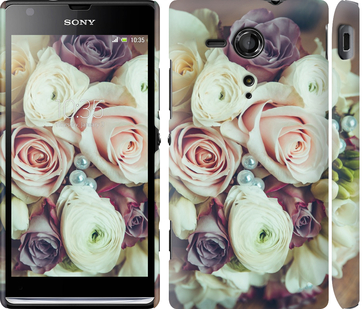 

Чохол Букет троянд на Sony Xperia SP M35H 452398