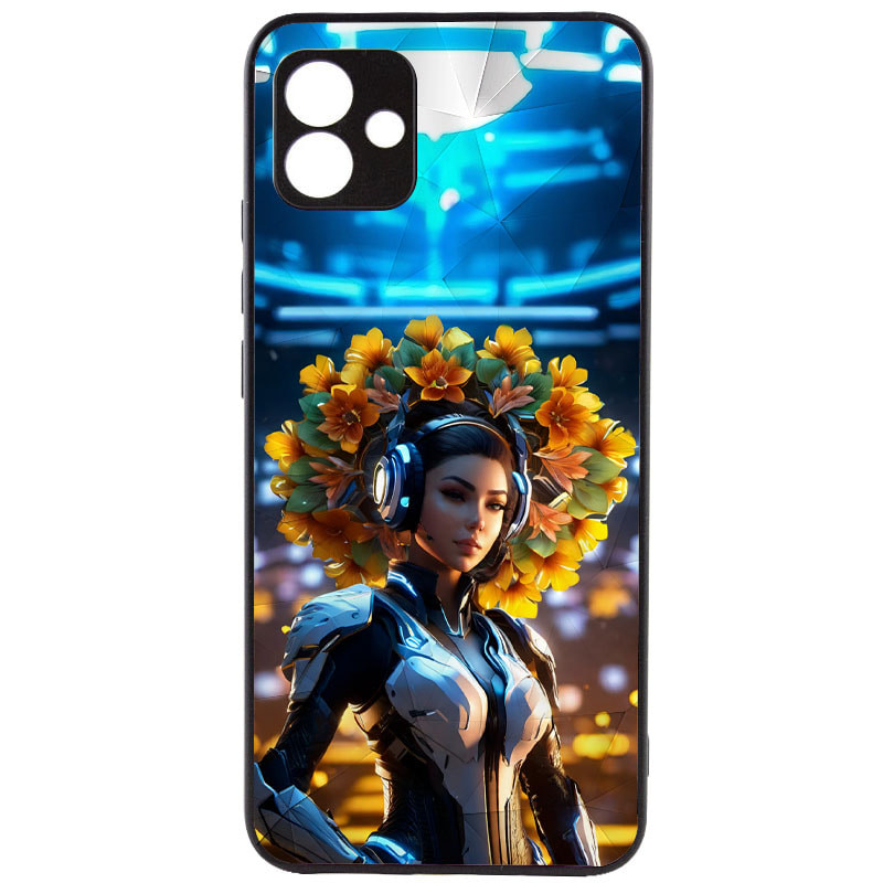 TPU+PC чехол Prisma Ladies для Samsung Galaxy A04 (Cyberpunk)