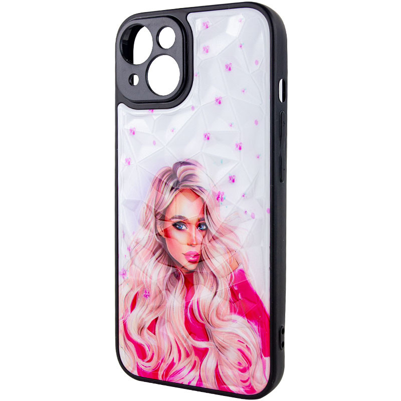 Фото TPU+PC чехол Prisma Ladies для Apple iPhone 14 (6.1") (Pink) в магазине vchehle.ua