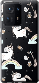 

Чехол Единорог и кофе для Xiaomi Mix 4 1607264