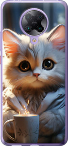 Чехол White cat для Xiaomi Poco F2 Pro