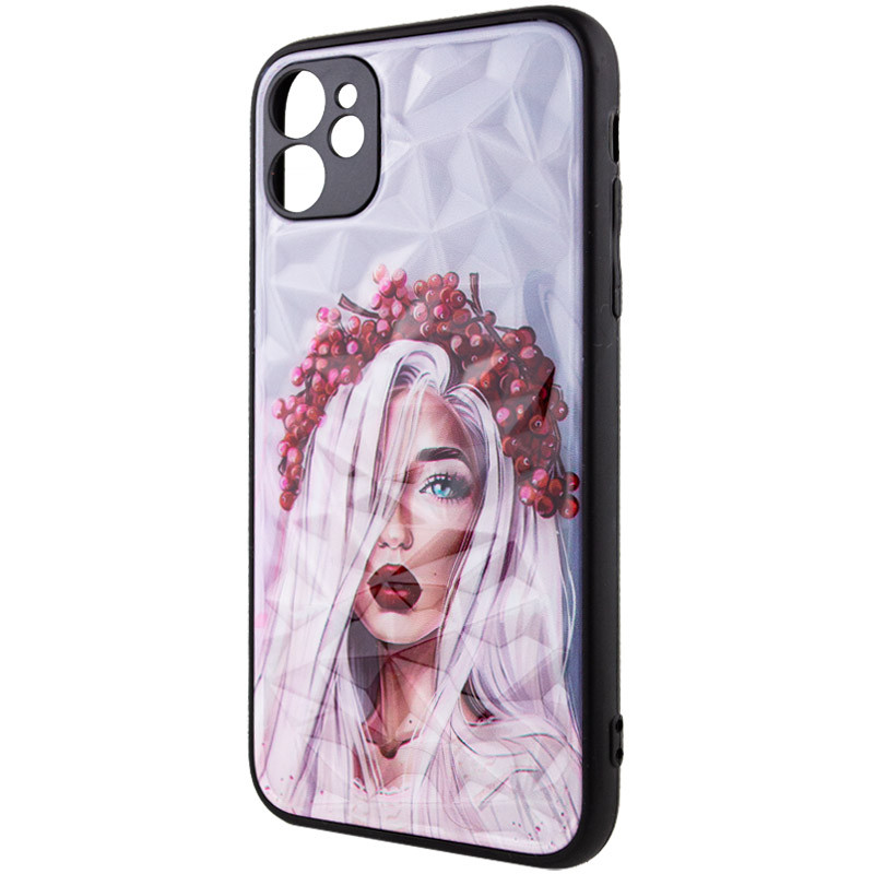 Фото TPU+PC чохол Prisma Ladies на Apple iPhone 11 (6.1") (Ukrainian Girl) в маназині vchehle.ua