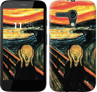

Чехол Крик Мунка для Motorola Moto G 266318