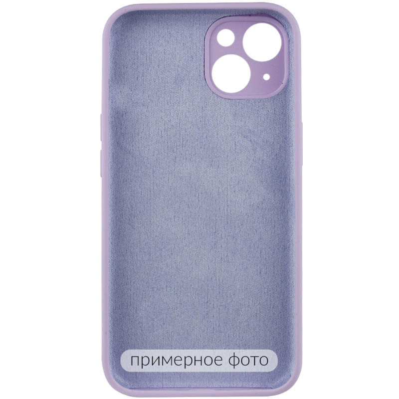 Чехол Silicone Case Full Protective (AA) NO LOGO для Apple iPhone 16 (6.1") (Сиреневый / Lilac) в магазине vchehle.ua