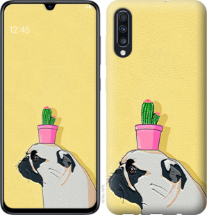 

Чехол Мопс с кактусом для Samsung Galaxy A90 5G 894959