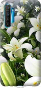 Чехол Белые лилии для Realme XT