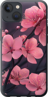 Чехол Пурпурная сакура для iPhone 13