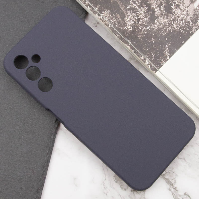 Купить Чехол Silicone Cover Lakshmi Full Camera (AAA) для Samsung Galaxy A14 4G/5G (Серый / Dark Gray) на vchehle.ua