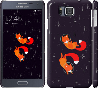 

Чехол Лисички в космосе для Samsung Galaxy Alpha G850F 869993