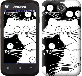 

Чехол Коты v2 для Lenovo A300 285300