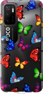 

Чохол Барвисті метелики для Xiaomi Poco M3 Pro 1211178