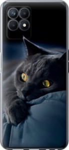 Чохол Димчастий кіт на Realme Narzo 50