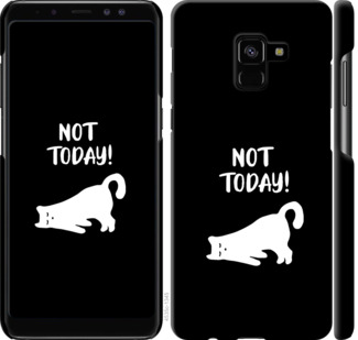 

Чехол Уставший кот для Samsung Galaxy A8 Plus 2018 A730F 874093