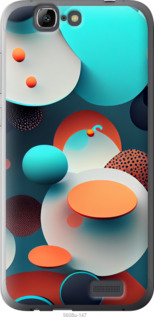 

Чохол Горошок абстракція на Huawei Ascend G7 1543674