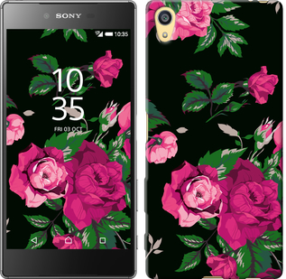 

Чехол Розы на черном фоне для Sony Xperia Z5 E6633 547003