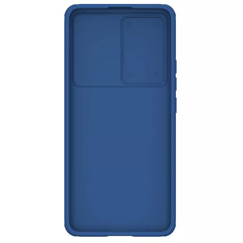 Замовити Карбонова накладка Nillkin Camshield (шторка на камеру) на Xiaomi Redmi K60 / K60 Pro (Синій / Blue) на vchehle.ua