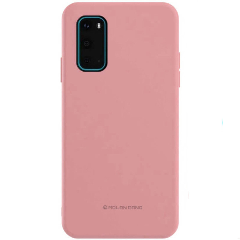 

TPU чехол Molan Cano Smooth для Samsung Galaxy S20 (Розовый) 861469