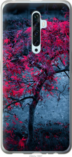 Чохол Дерево з яскравими листям на Oppo Reno 2Z