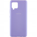 Чохол Silicone Cover Full Protective (AA) на Samsung Galaxy A42 5G (Бузковий / Dasheen)