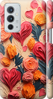 

Чехол Сердечки 3 для OnePlus 9RT 1645679